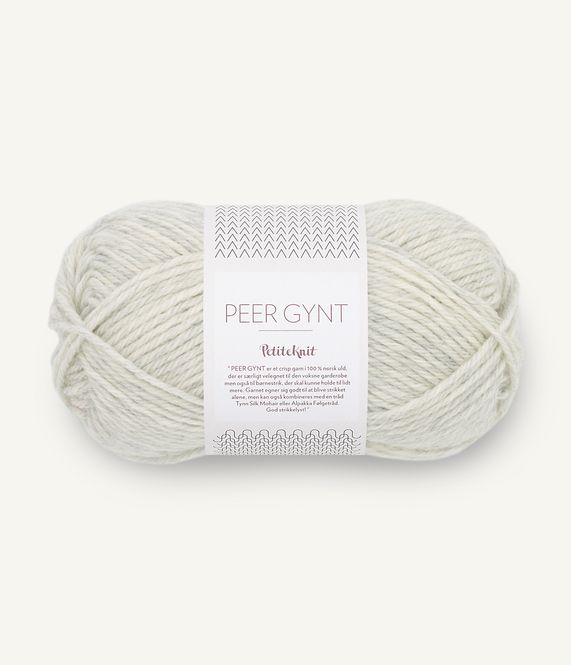 Hovedbilde Peer Gynt PetiteKnit 1021 Ash Melange