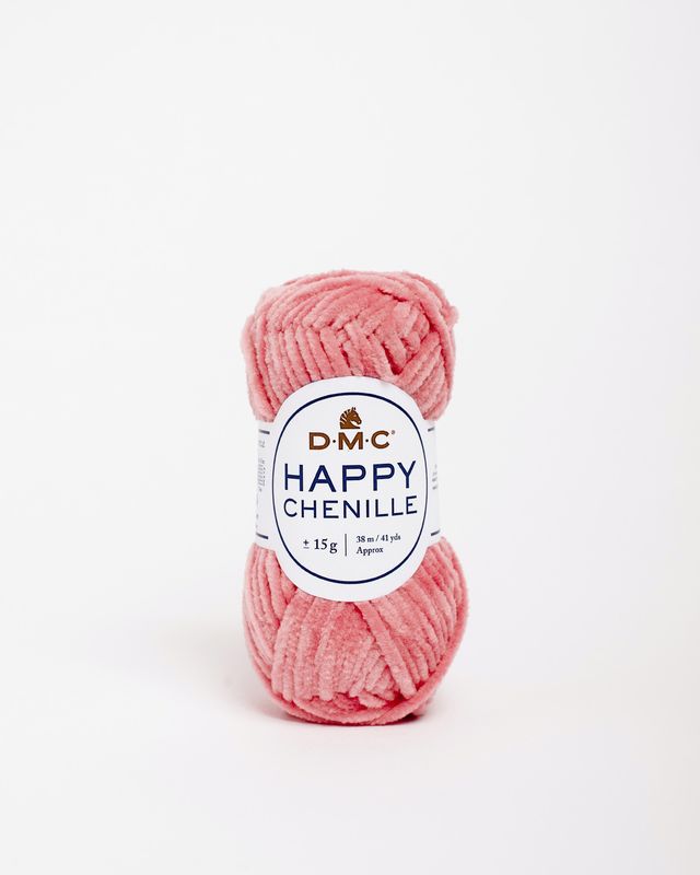 13 Happy Chenille Coral Pink
