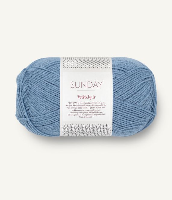Hovedbilde PetiteKnit Sunday 6043 Baby Blue Eyes