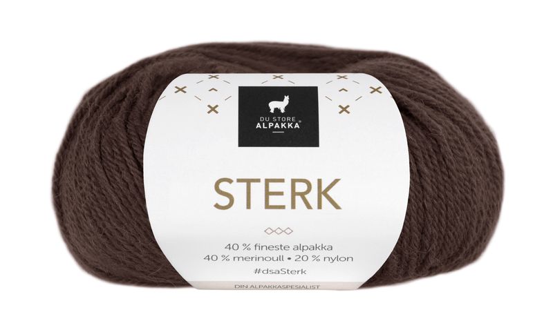 Sterk 810 Mørk brun
