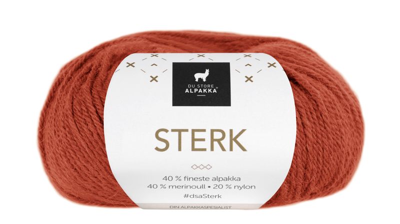 Sterk 842 Brent oransje