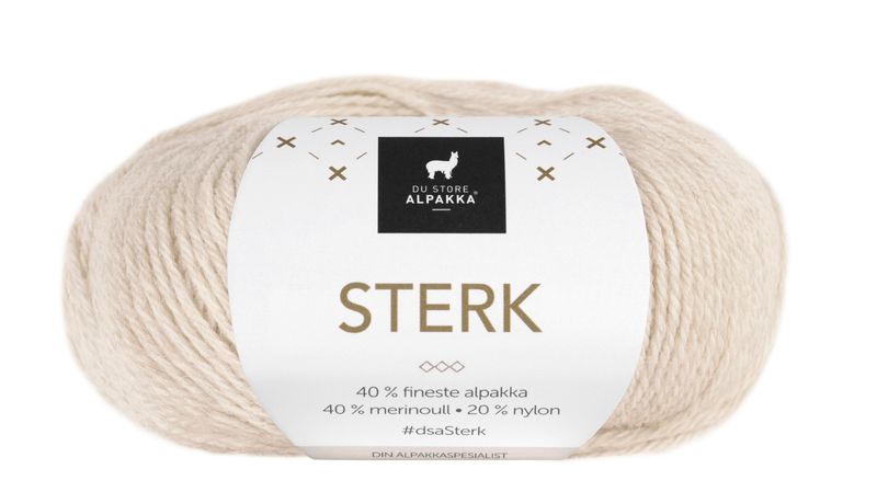 Sterk 845 Lys beige melert