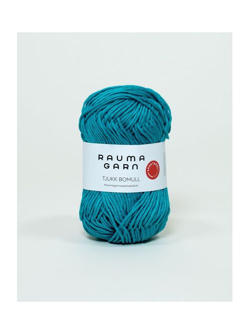 Hovedbilde Tjukk Bomull 353 Turkis