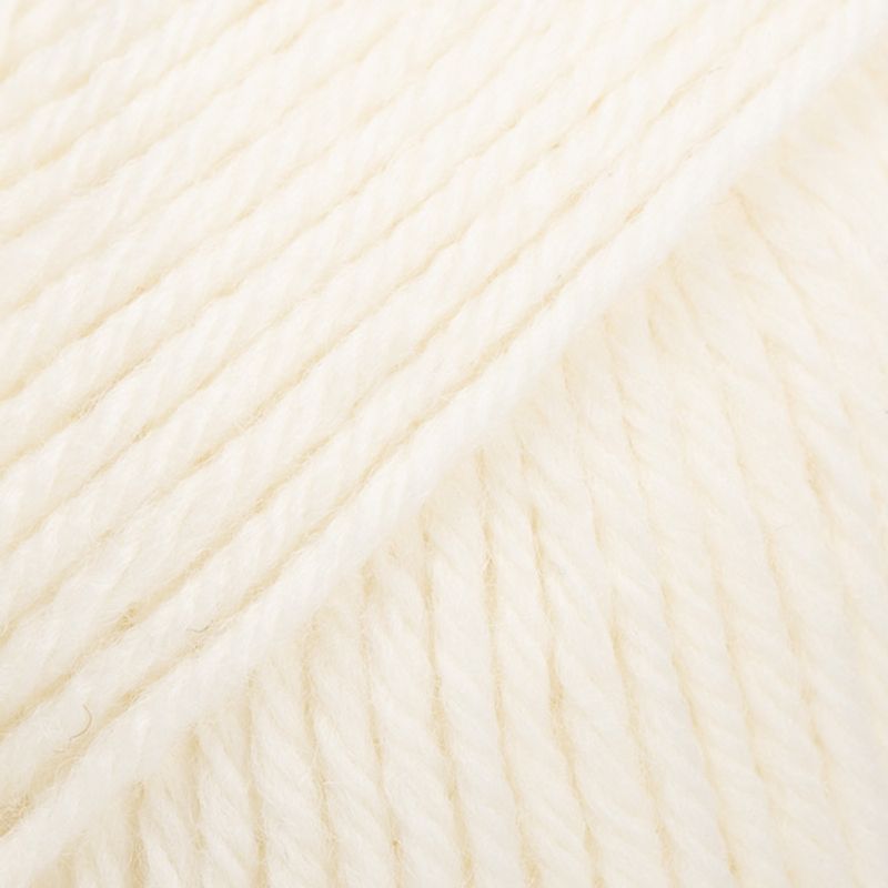 01 Karisma uni colour Naturhvit