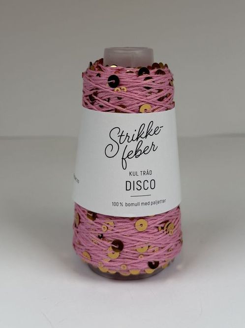 Hovedbilde Disco #1007 rosa m gull
