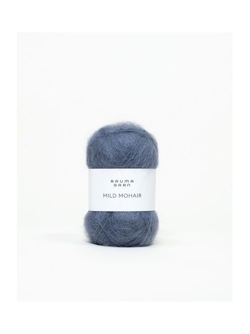 Hovedbilde Mild Mohair 23 Mørk Bondeblå