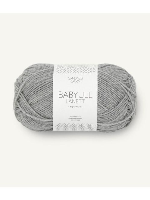 Hovedbilde Babyull Lanett 1032 Grey Melange