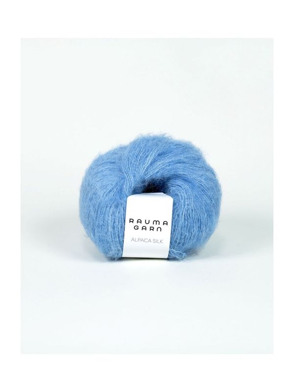 Alpaca Silk 1389 Himmelblå