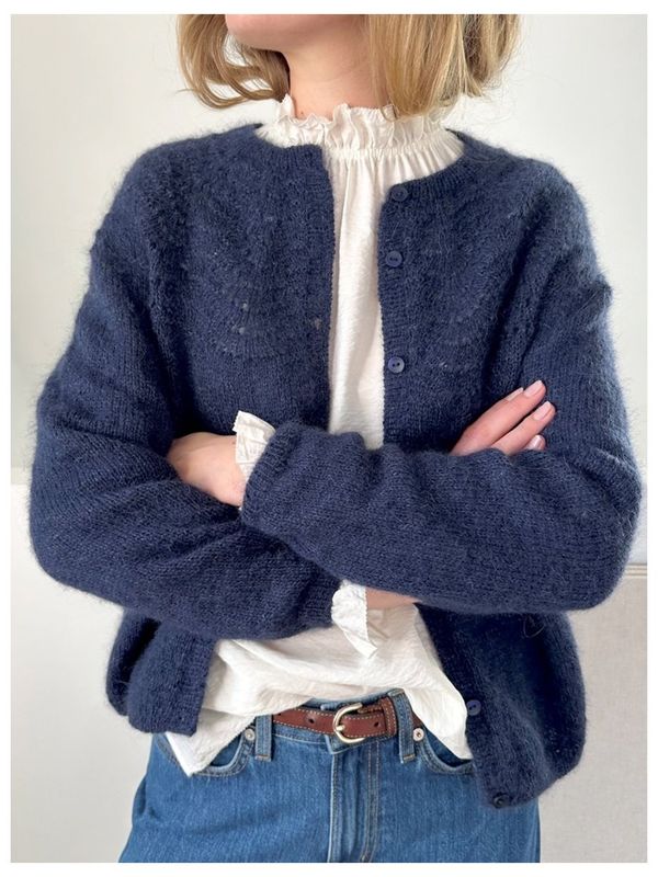 Peacock Cardigan Fine
