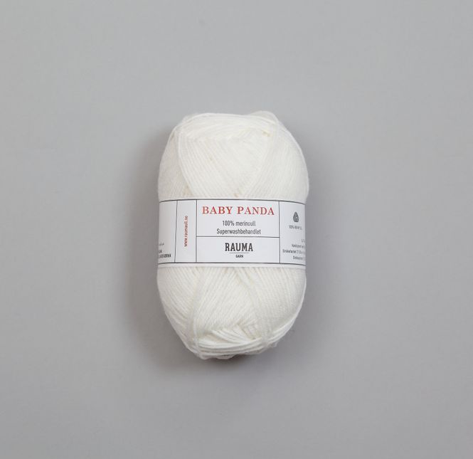 Hovedbilde Babygarn 10 Hvit